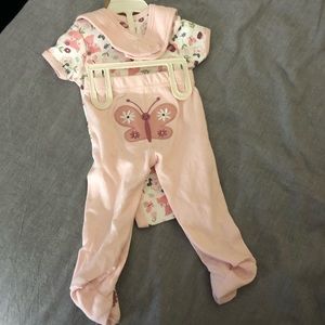 3PC Chick pea outfit set 3-4 months BRAND NEW!!